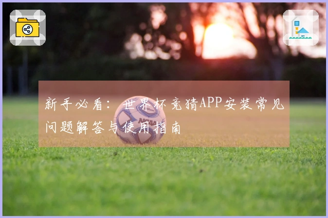新手必看：世界杯竞猜APP安装常见问题解答与使用指南